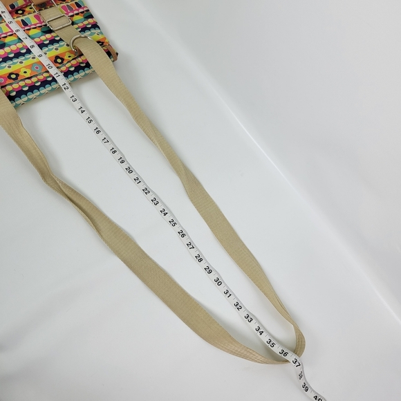 Lily Bloom Backpack Or Crossbody Vibrant Print Bag - Picture 5 of 9